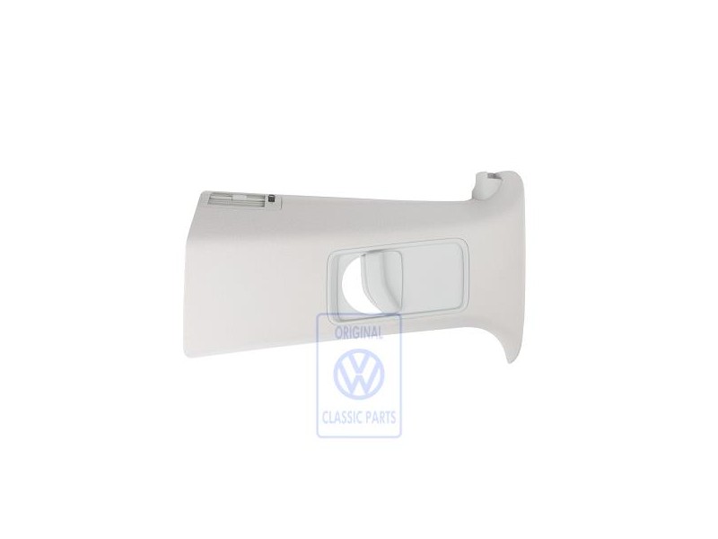 VW Original Revetement De Colonne B Gris Perle - 7H0867243AS2XP