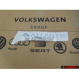 VW Original Inscription Sur Film Argent Diamant (Sombre) - 7H5854431A 9ZD