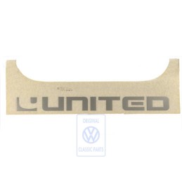 VW Original Inscription Sur Film Argent - 7H5854433E 1W4