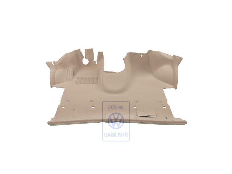 VW Original Tapis De Sol Beige Pur - 7H5863711F 6Z4