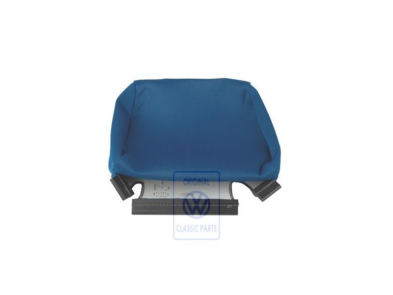 VW Original Garniture P.Appuie-Tete(Tissu) Bleu - 7H5881921L 3L2