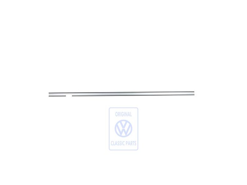 VW Original Couvre-Joint Aluminium Brosse - 7H5883085D 8Q8
