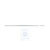 VW Original Couvre-Joint Aluminium Brosse - 7H5883387 8Q8