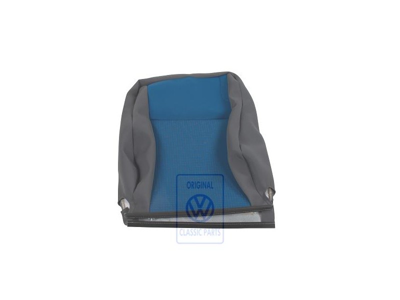 VW Original Garniture De Dossier (Tissu) Bleu/Anthracite - 7H9881805M UNG