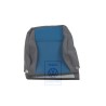 VW Original Garniture De Dossier (Tissu) Bleu/Anthracite - 7H9881805M UNG