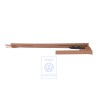 VW Original Cache P. Rail De Guidage Teak (Brun) - 7L0881477M 7D6