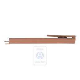 VW Original Cache P. Rail De Guidage Teak (Brun) - 7L0881479M 7D6