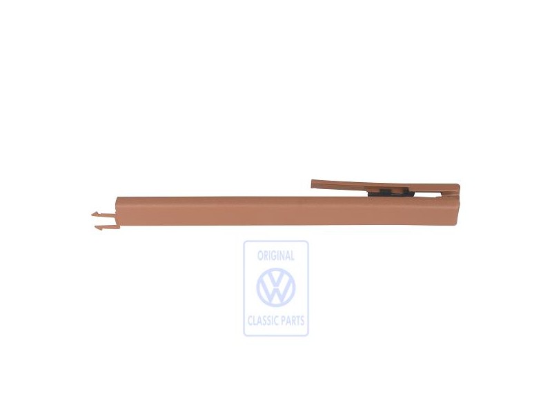 VW Original Cache P. Rail De Guidage Teak (Brun) - 7L0881479M 7D6