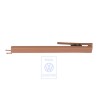 VW Original Cache P. Rail De Guidage Teak (Brun) - 7L0881479M 7D6