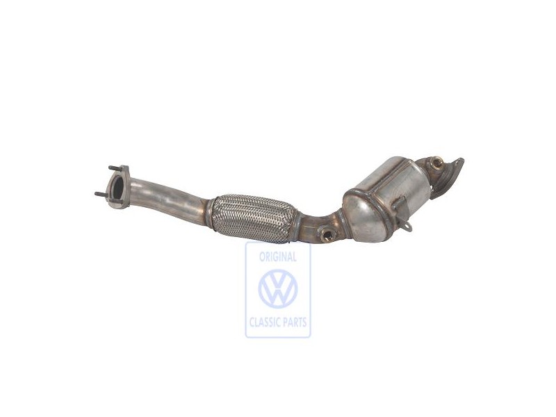 VW Original Tuyau D'Echap. Avec Catalyseur - 7L6254300BX