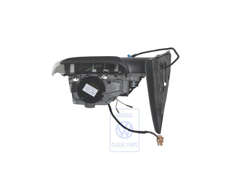 VW Original Coque Retroviseur Exterieur Noir Satine - 7L6857508CJ01C