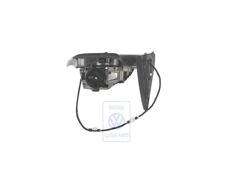 VW Original Coque Retroviseur Exterieur Noir Satine - 7L6857508DD01C