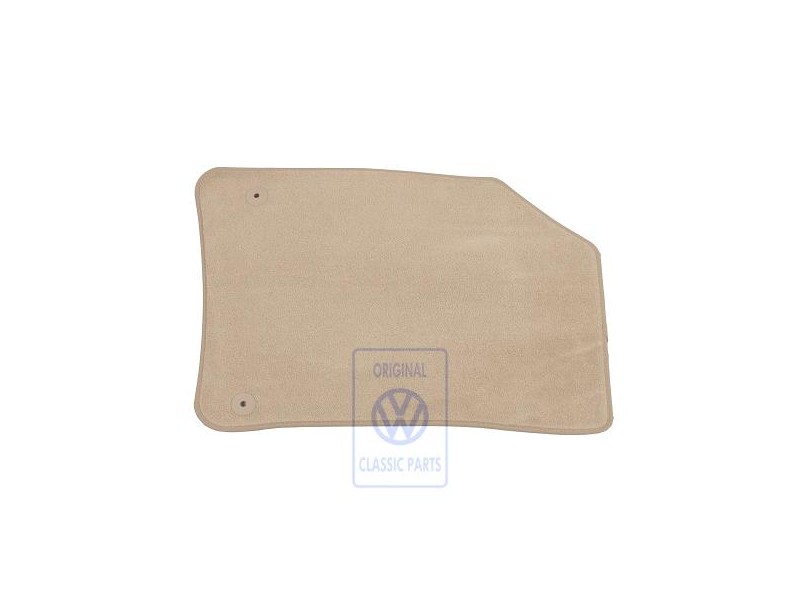 VW Original Tapis Beige Pur - 7L6862559R QRN