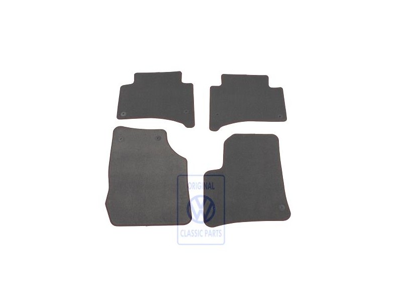 VW Original 1 Serie Tapis Anthracite/Dakota (Brun) - 7L6863011ADXKH