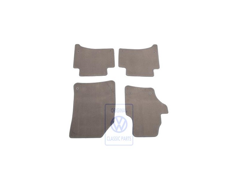 VW Original 1 Serie Tapis Latte Macchiato/Aquamare - 7L6863011AFJVG