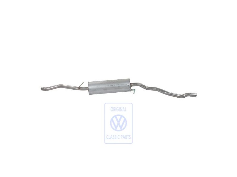 VW Original Silencieux Central - 7M0253409AQ