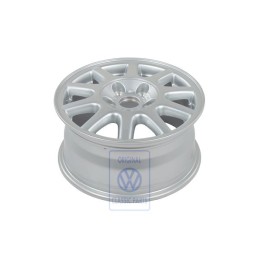 VW Original Jante Aluminium Couleur Chrome Metallise - 7M0601025F 091