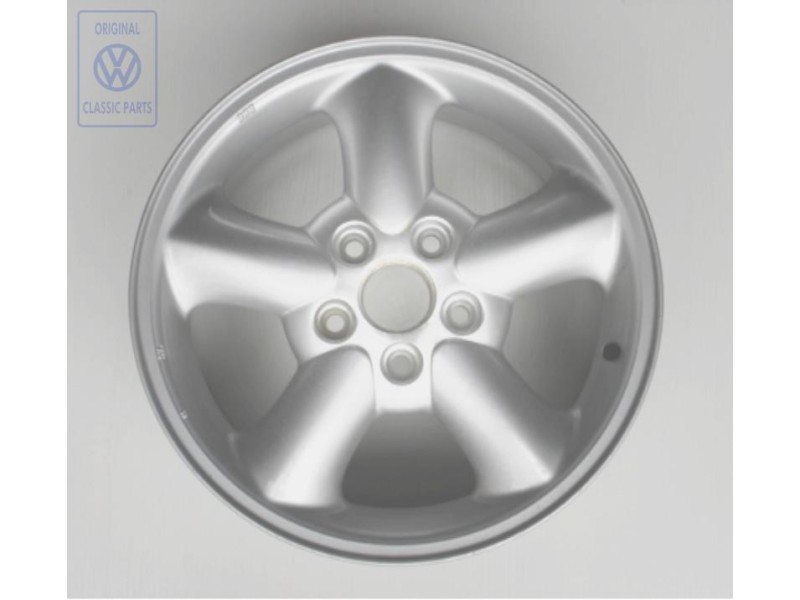 VW Original Jante Aluminium Couleur Chrome Metallise - 7M0601025G 091