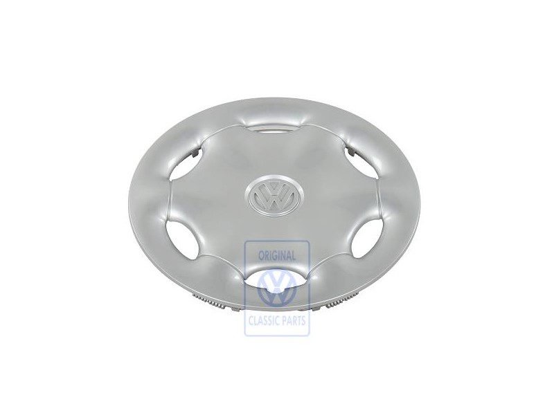 VW Original Disques D'Enjoliveur De Roue Argent Metallise - 7M0601147F Z29