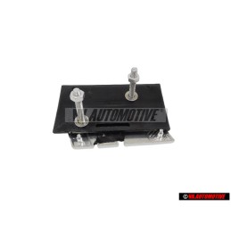 Audi Original S4 Avant Embleme Monogramme Logo Chrome Rouge - 4A0853736 2ZZ