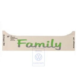 VW Original Inscription Sur Film Spicegreen-Effet Perle - 7M0854433A H6Y