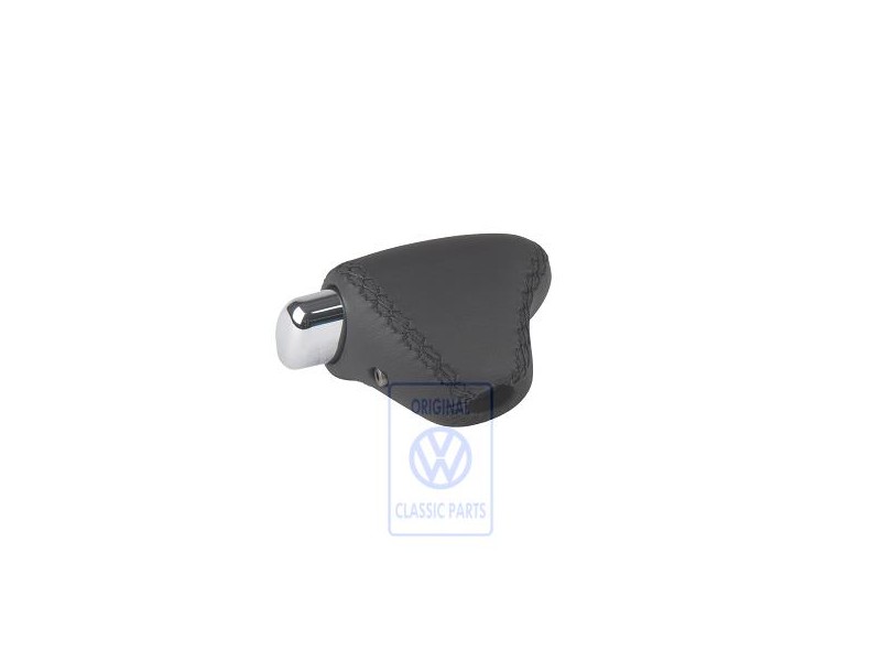 VW Original Pommeau Levier Vitesses (Cuir) Noir - 7M1713139C E74