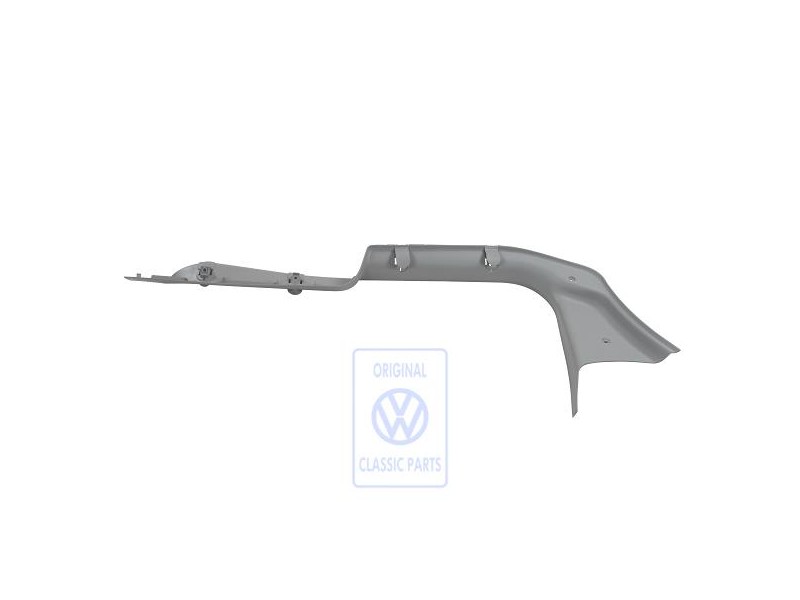 VW Original Enjoliveur De Seuil De Porte Gris Flanelle - 7M1853370G U71