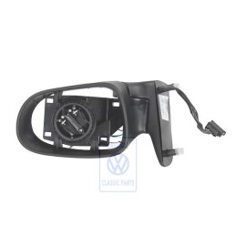 VW Original Coque Retroviseur Exterieur Noir Satine - 7M1857508F 01C