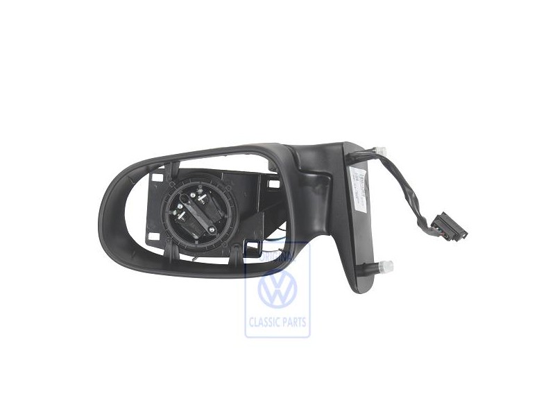 VW Original Coque Retroviseur Exterieur Noir Satine - 7M1857508F 01C