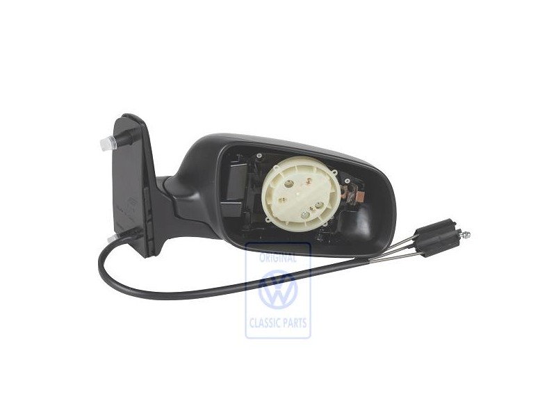 VW Original Coque Retroviseur Exterieur Noir Satine - 7M1857508S 01C