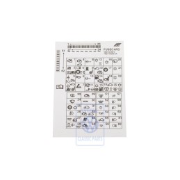 VW Original Etiquette P. Equipement Relais Et Fusibles - 7M3010258C