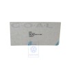 VW Original Inscription Sur Film Argent - 7M3853685A 1W4