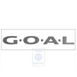 VW Original Inscription Sur Film Argent Diamant - 7M3853685A 9ZD