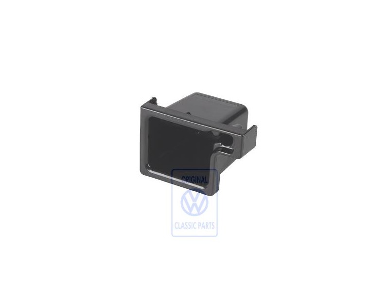 VW Original Insert De Cendrier Noir Satine - 7M3857414 01C
