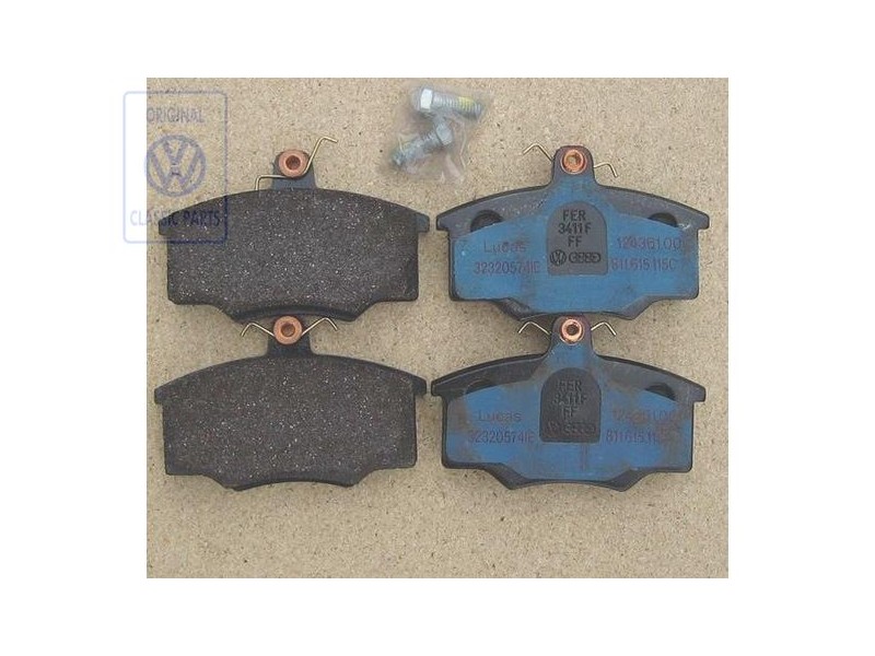 VW Original 1 Serie De Plaquettes De Frein P. 