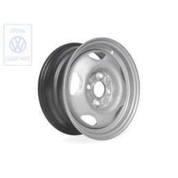 VW Original Jante Acier Couleur Chrome Metallise - 867601025H 091