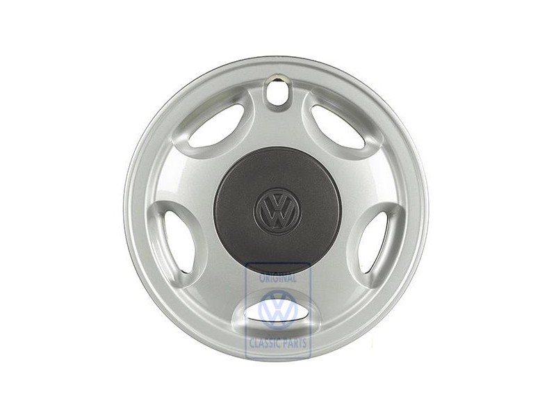 VW Original Disques D'Enjoliveur De Roue Couleurs Chromees/Noir - 867601147F BEX