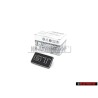 VW Original GT Côté Embleme Monogramme Logo Argent Brossé - 191853688N GX2