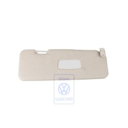 VW Original Pare-Soleil Avec Miroir Gris Beige - 867857552C 3VD