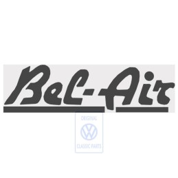 VW Original Inscription Sur Film Bleu Fonce Met./Rouge Tornade - 873853750 XW8