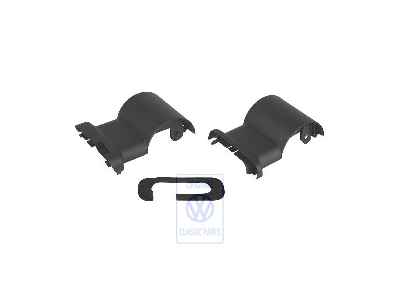 VW Original Kit Reparation Pour Accoudoir Noir Satine - 8D0898277 A94