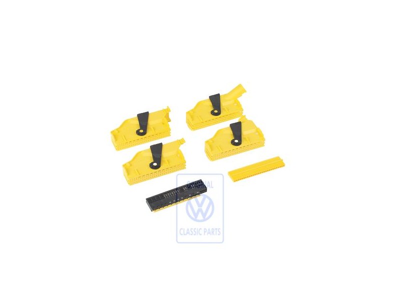 VW Original Boitier A Fiche Plate Male - 8E0972571AA
