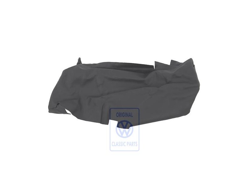 VW Original Garniture De Dossier (Cuir) Anthracite - 8G0885803A 9UB