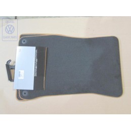 VW Original 1 Serie Tapis Soul (Noir)/Brun Cognac - 8K2863691A VMU