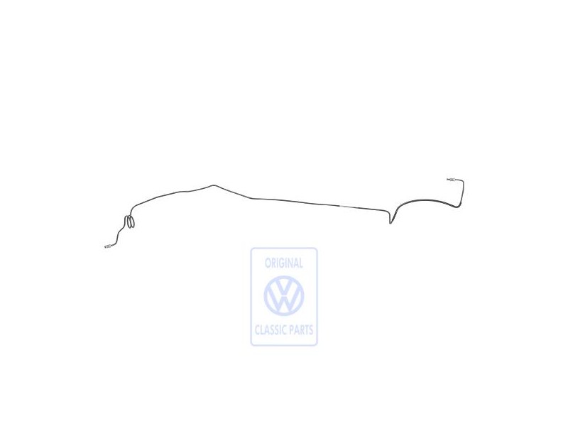 VW Original Tuyau Frein Du Repartiteur Au Raccord - J4732135490