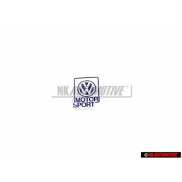 VW Classic Parts VW Motorsport Sticker 30x38mm - ZCP902624