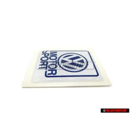 VW Classic Parts VW Motorsport Sticker 30x38mm - ZCP902624
