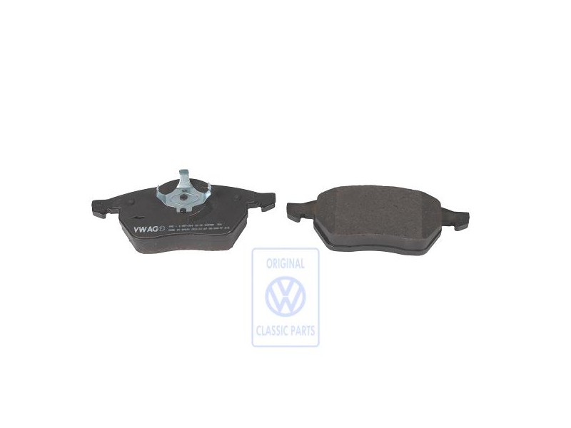 VW Original 1 Jeu Garnitures De Frein Pour Freins A Disque 'Eco' - JZW698151P