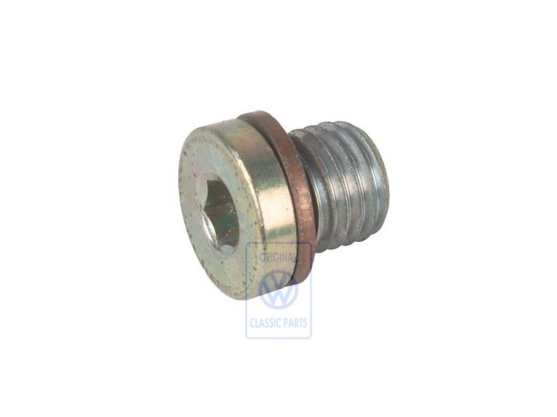 VW Original Vis-Bouchon Avec Bague-Joint - N 90595301