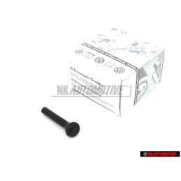 VW Original Bouton P. Tringle De Surete Noir Satine - 191837187 01C